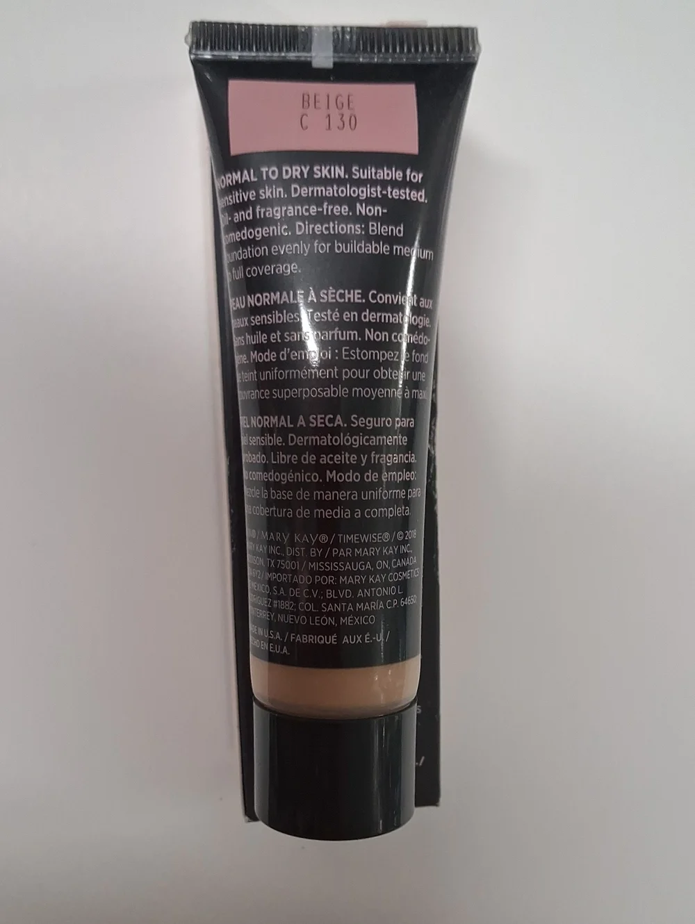 Mary Kay TimeWise Luminous 3D Foundation - Beige C 130 1oz..